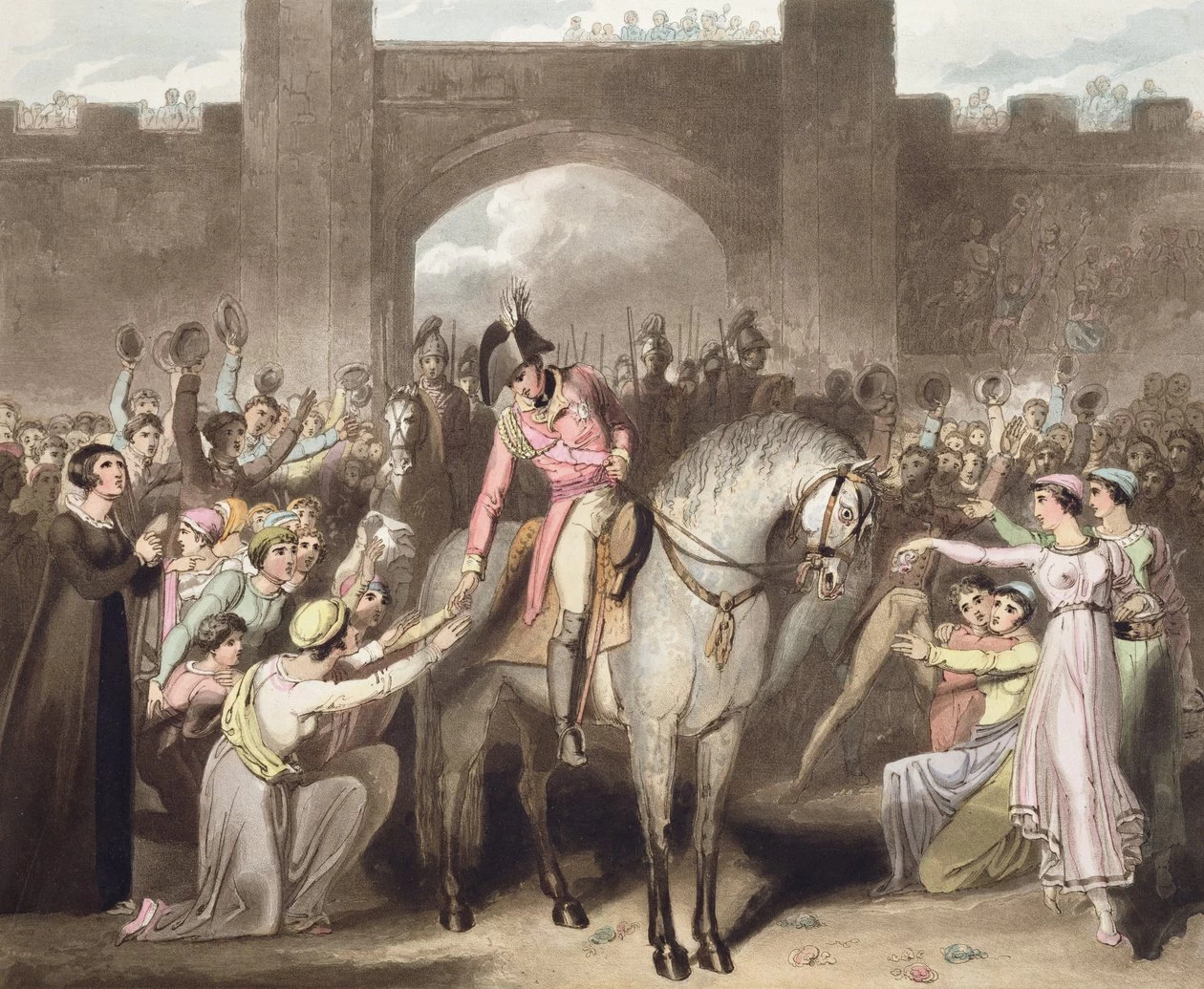 Tolosa, 10 aprile 1814, da 'Le vittorie del duca di Wellington'